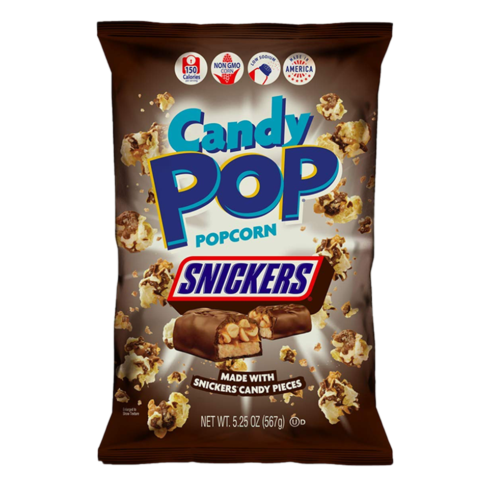 Snax - Snickers Pop Pop Corn (149g) - Front Side