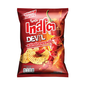 
            
                Load image into Gallery viewer, Tasto - Devil Chips (70g) - Front Side
            
        