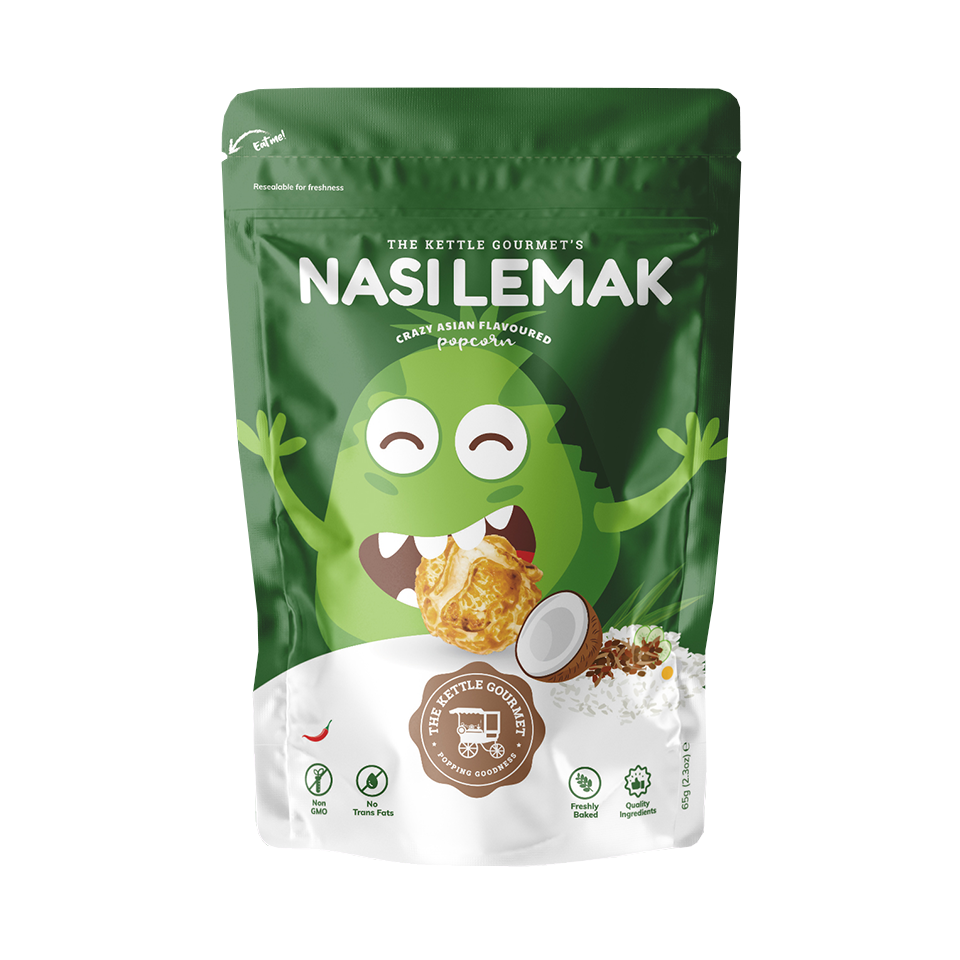 The Kettle Gourmet - Nasi Lemak Popcorn (65g)