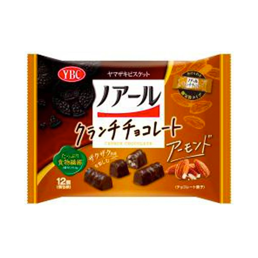YBC - Chocolate And Almond Noiri Chocolate Crunch (12/pack) (111g) - Front Side