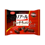 YBC - Chocolate And Vanilla Noir Chocolate Crunch (12/pack) (111g) - Front Side