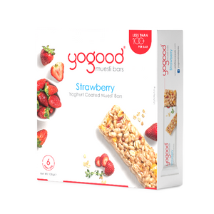 Yogood - Strawberry Yoghurt Coated Muesli Bars (138g) (6/bars) (10/carton)
