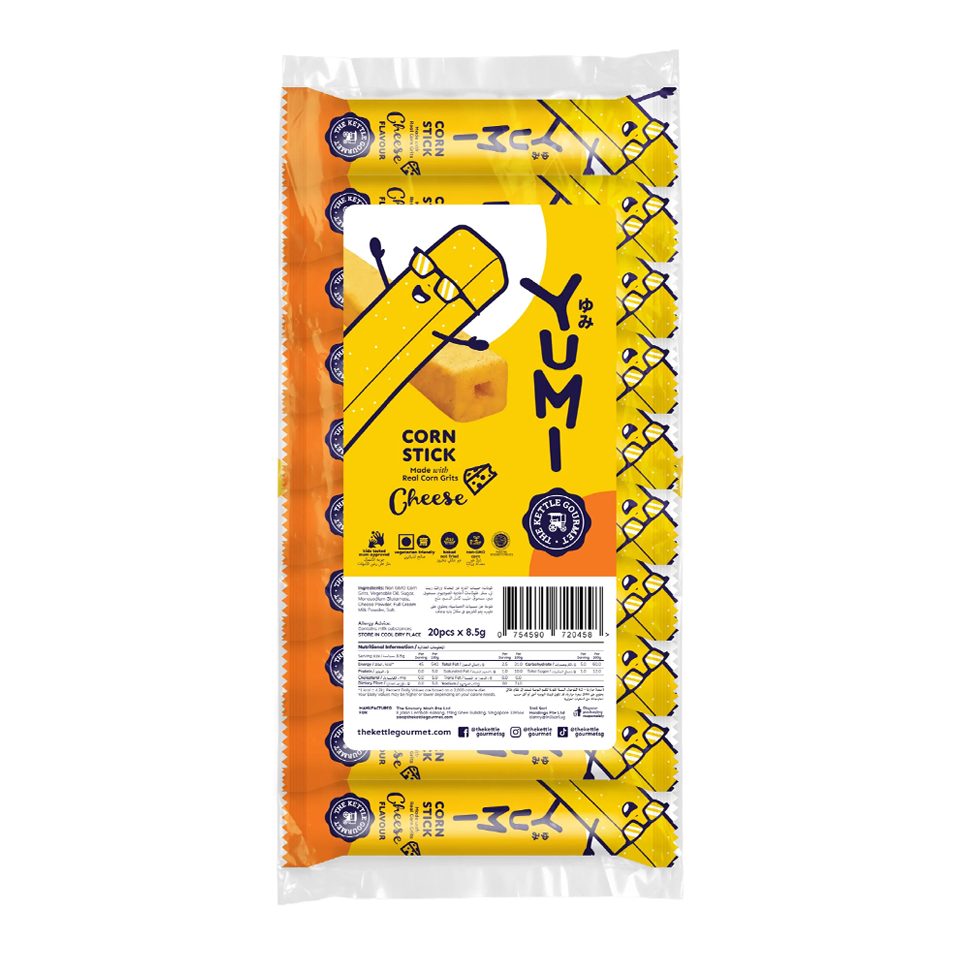 Yumi - Cheese Corn Sticks (170g) (20/pack) (24/carton)